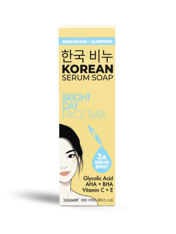 3’lü Paket Kore Leke Karşıtı ve Beyazlatıcı Sabun Vitamin C & E AHA, BHA ve Glikolik Asit Kore Sabunu x 12 Adet