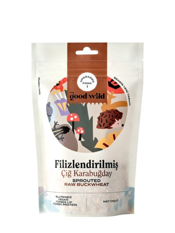 The Good Wild Filizlendirilmiş Çiğ Karabuğday 175 g