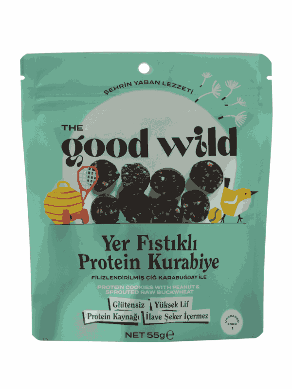 The Good Wild Yer Fıstıklı Protein Kurabiye 55 g