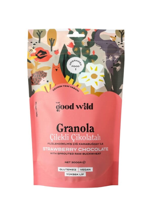 The Good Wild Granola Çilekli Çikolatalı 300 g