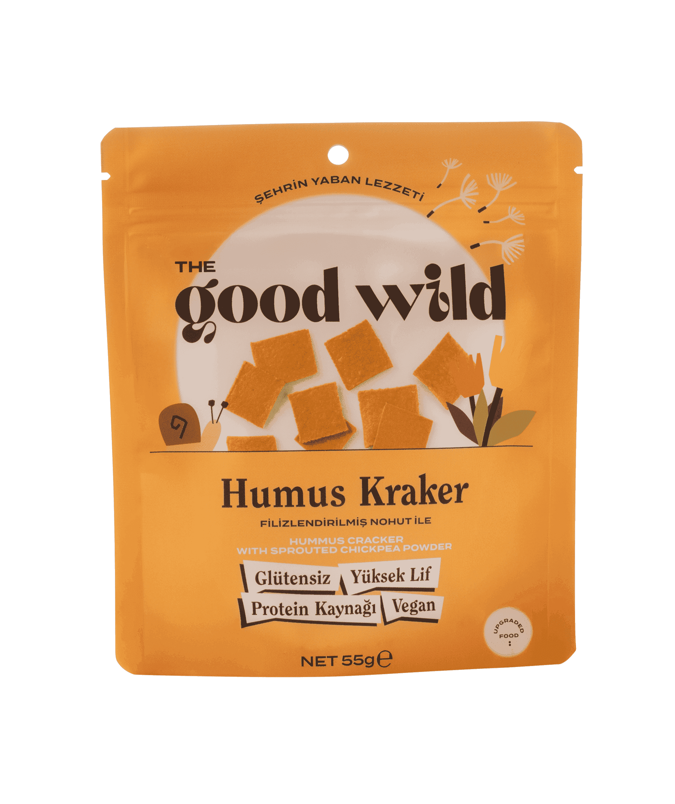 The Good Wild Humus Kraker 55 g