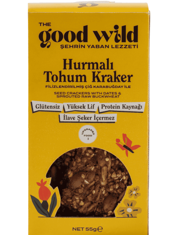 The Good Wild Hurmalı Tohum Kraker 55 g