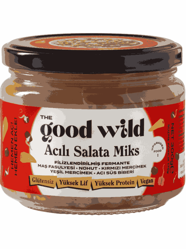 The Good Wild Filizlendirilmiş Fermante Salata Miks Acılı 300 g