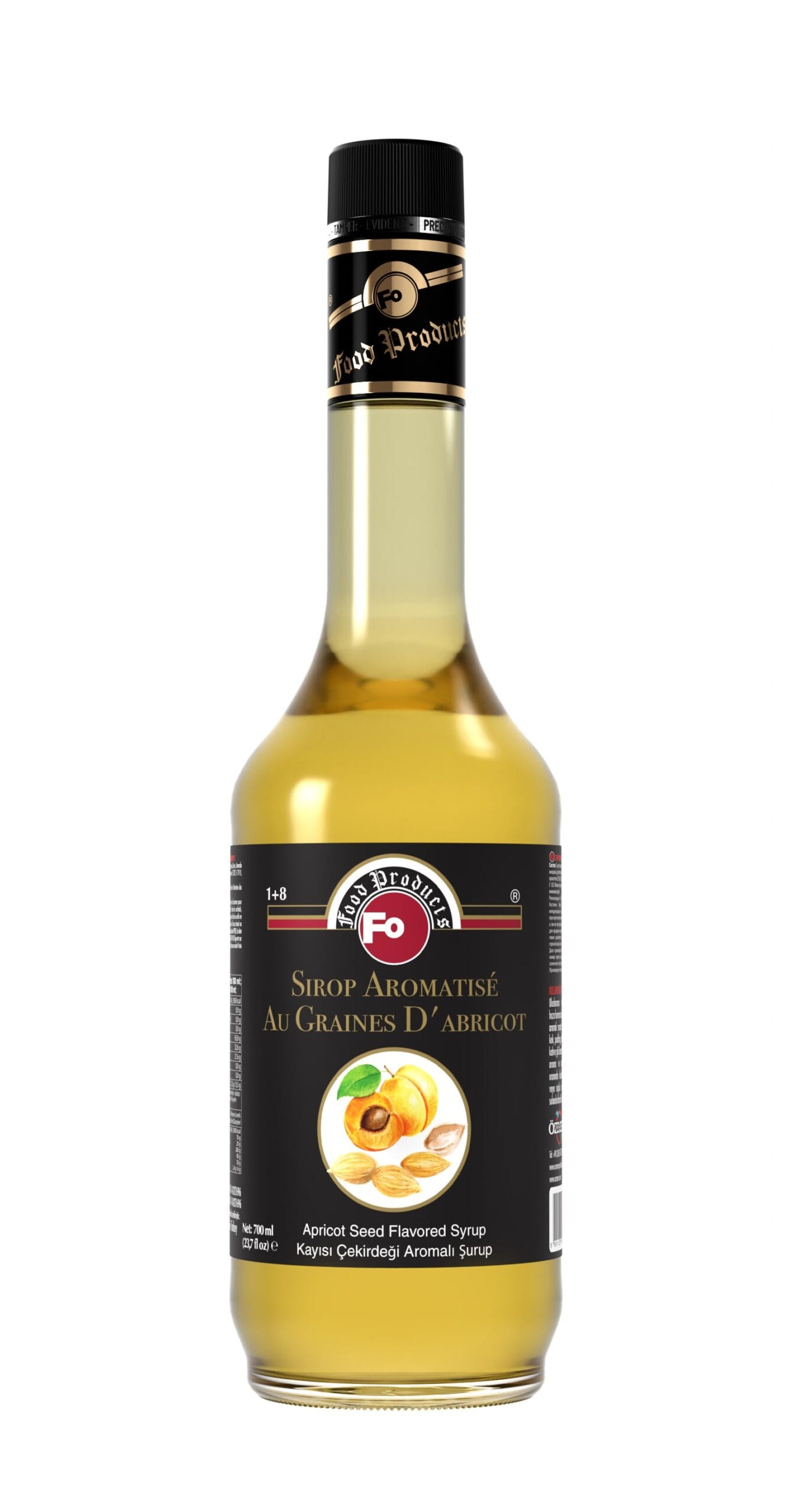 Fo Kayısı Çekirdeği Aromalı Şurup 700 mL