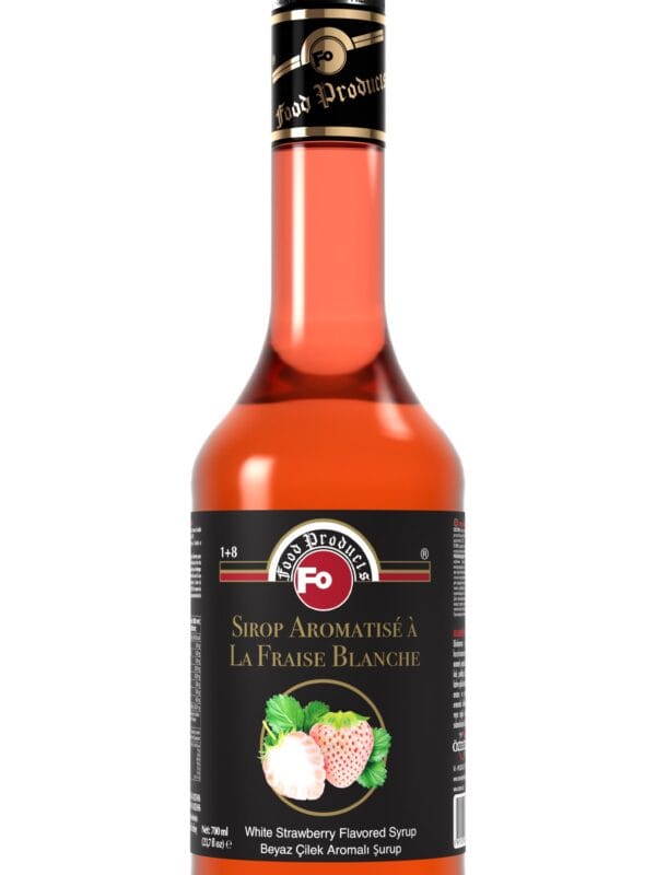 Fo Beyaz Çilek Aromalı Şurup 700 mL