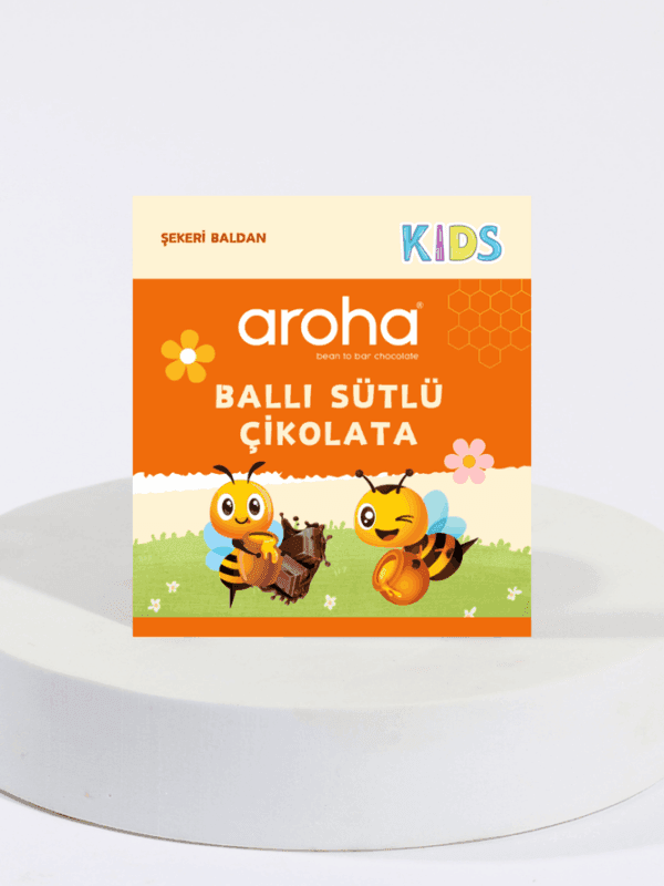 Aroha Kids Ballı Sütlü Çikolata 28 g
