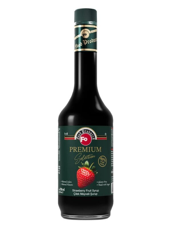 Fo Çilek Meyveli Şurup Premium 700 mL