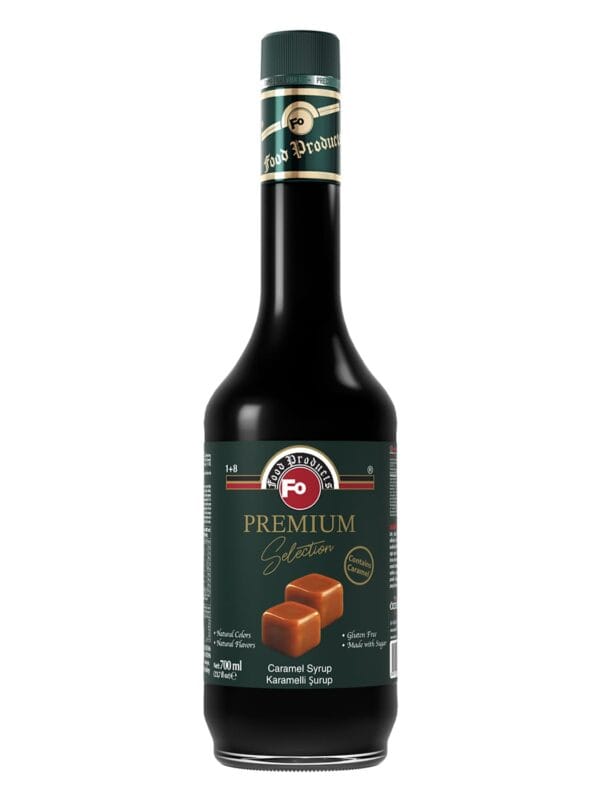 Fo Karamel Aromalı Şurup Premium 700 mL