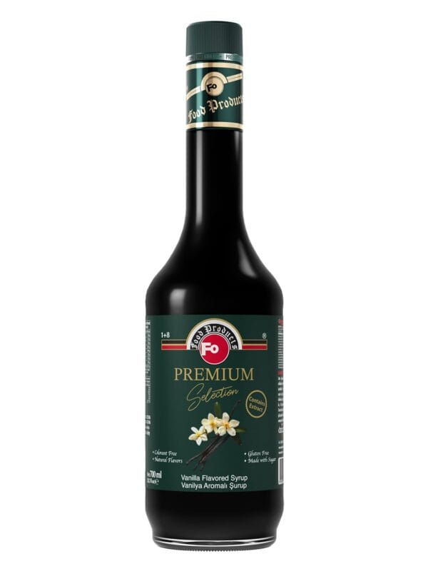 Fo Vanilya Aromalı Şurup Premium 700 mL