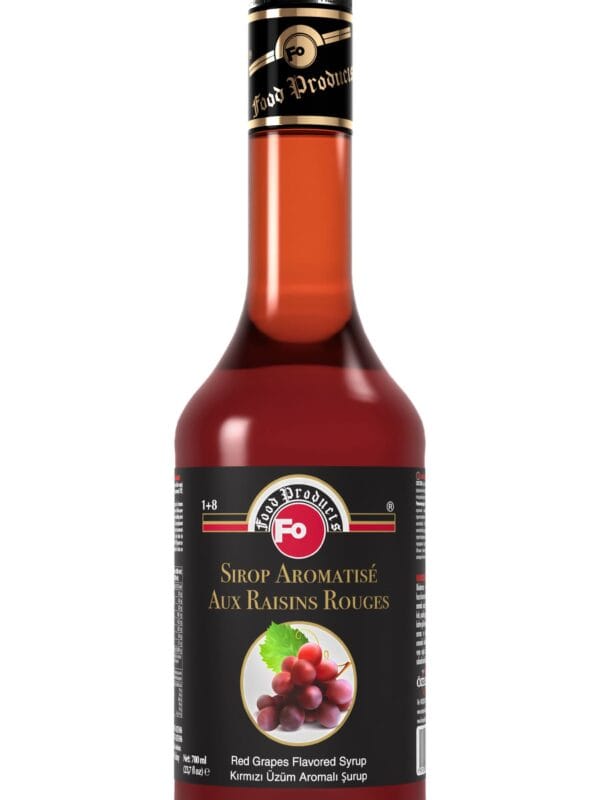 Fo Kırmızı Üzüm Aromalı Şurup 700 mL