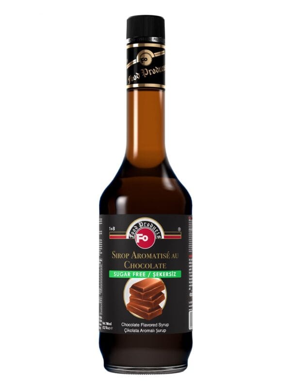 Fo Şekersiz Çikolata Aromalı Şurup 700 mL