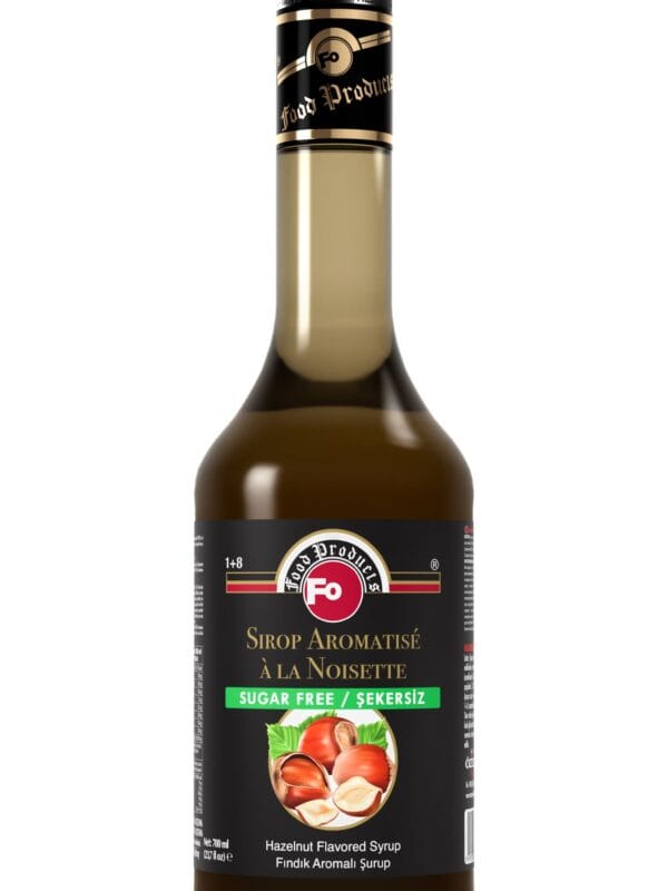 Fo Şekersiz Fındık Aromalı Şurup 700 mL