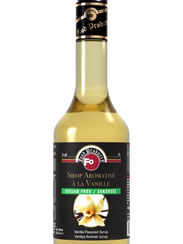 Fo Şekersiz Vanilya Aromalı Şurup 700 mL