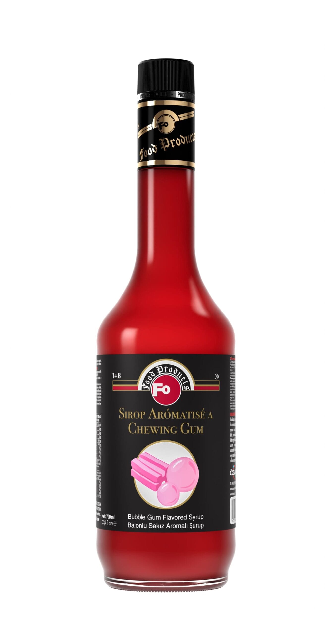 Fo Balonlu Sakız Aromalı Şurup 700 mL