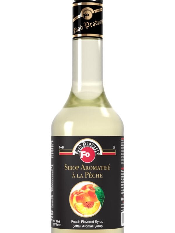 Fo Şeftali Aromalı Şurup 700 mL