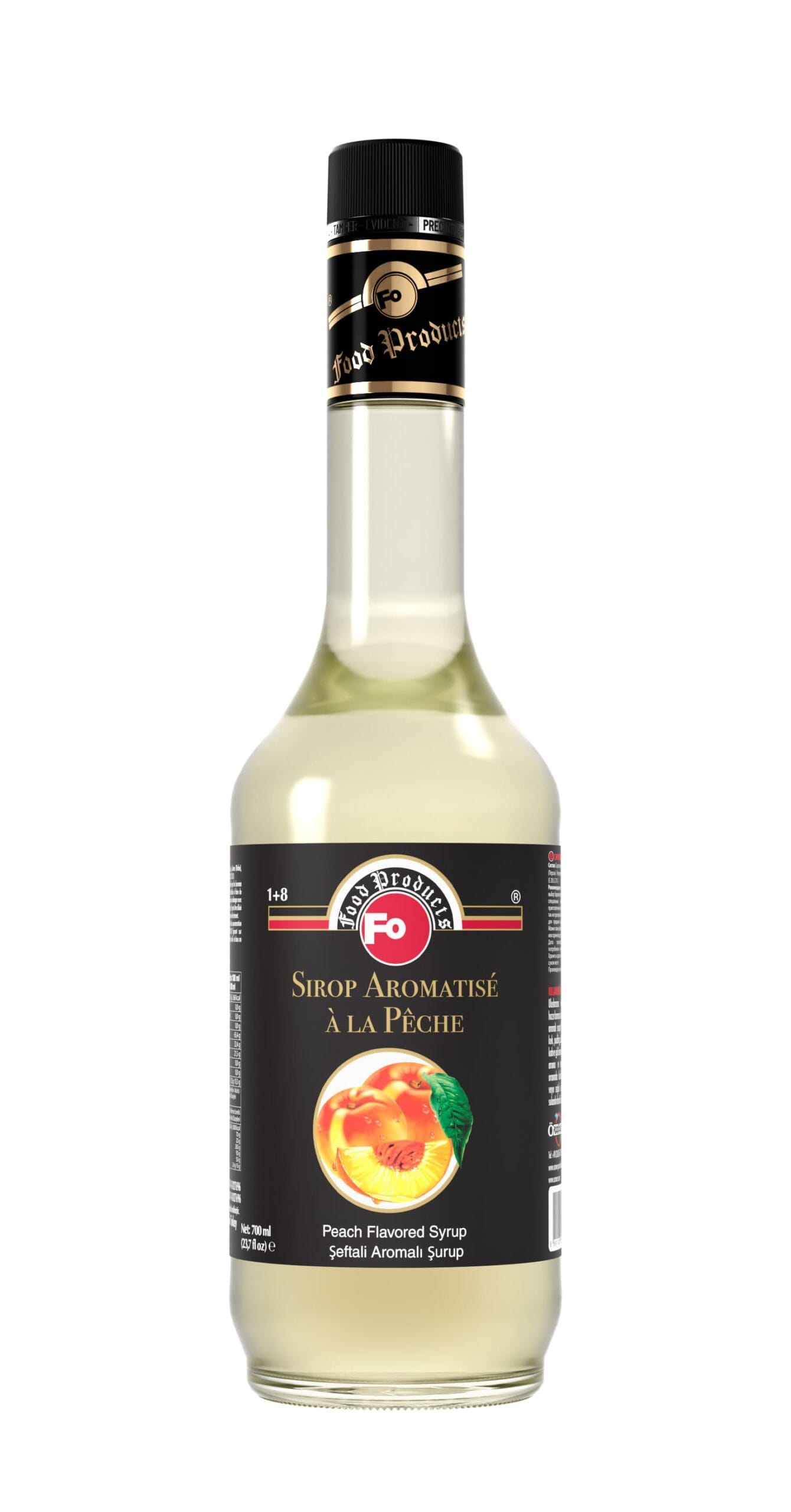 Fo Şeftali Aromalı Şurup 700 mL