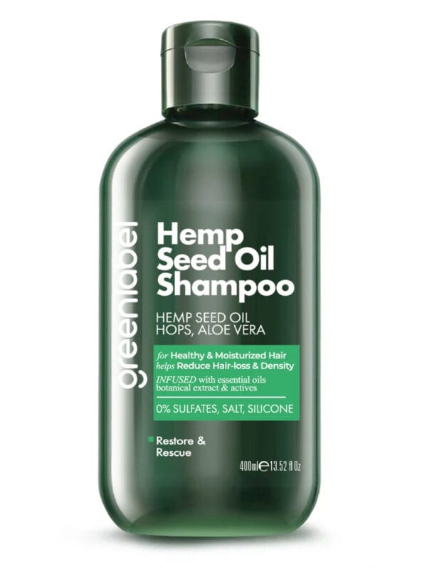 Greenlabel Kenevir Yağı Özlü Yoğun Nem & Kurtarıcı Şampuan 400 Ml
