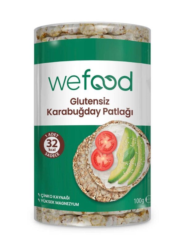 Wefood Karabuğday Patlağı 100 g