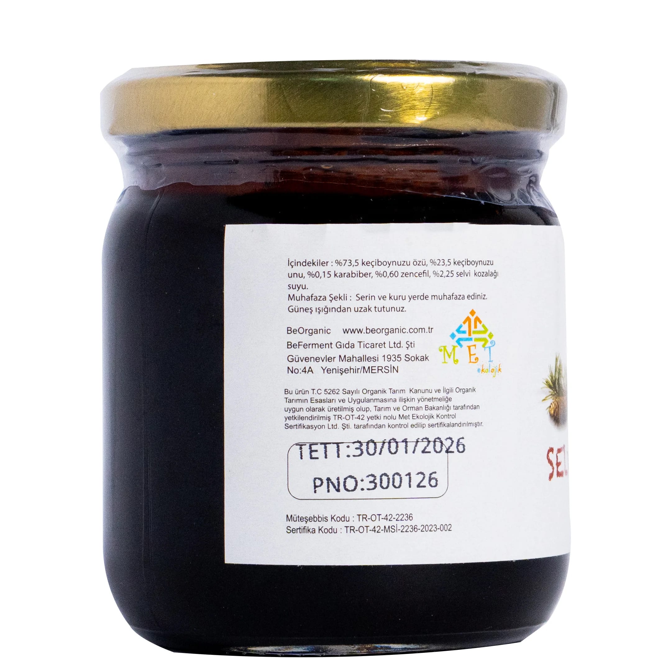 Beferment Organic Çam Kozalaklı Macun 240 g x 4 Adet - Görsel 2