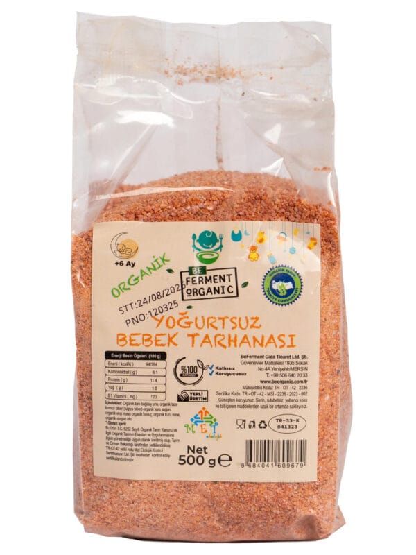 Beferment Organic Yoğurtsuz Tarhana 500 g x 4 Adet