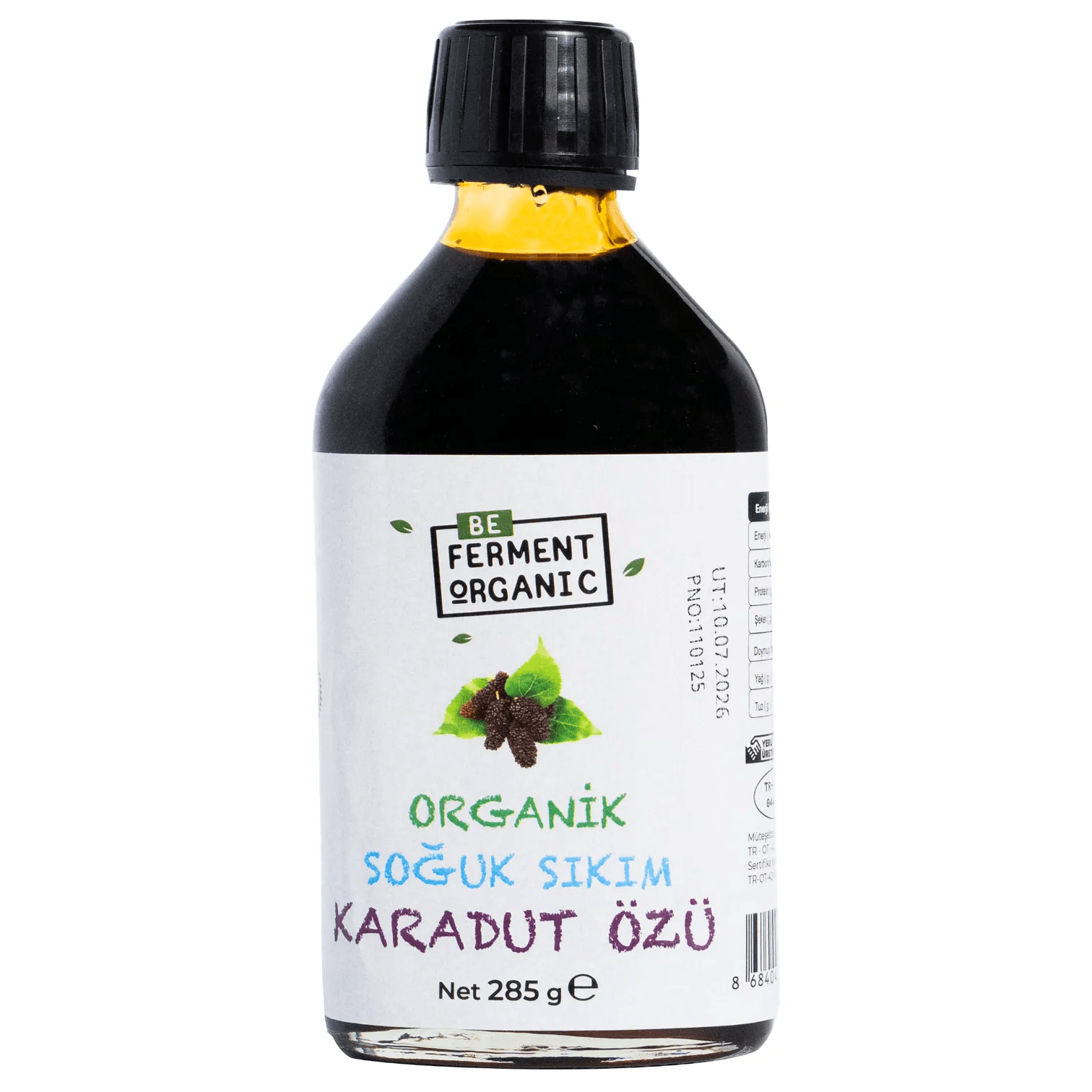 Beferment Organic Karadut Özü 285 g x 4 Adet