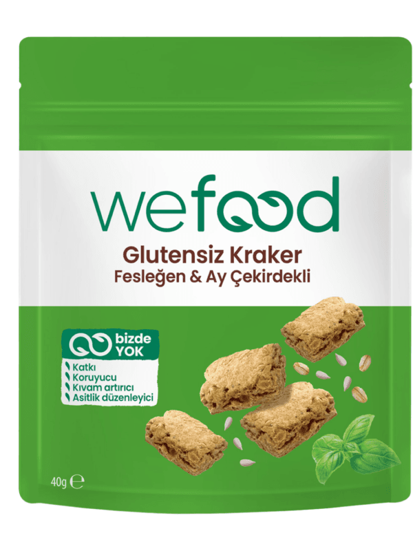 Wefood Fesleğenli Kraker 40 g
