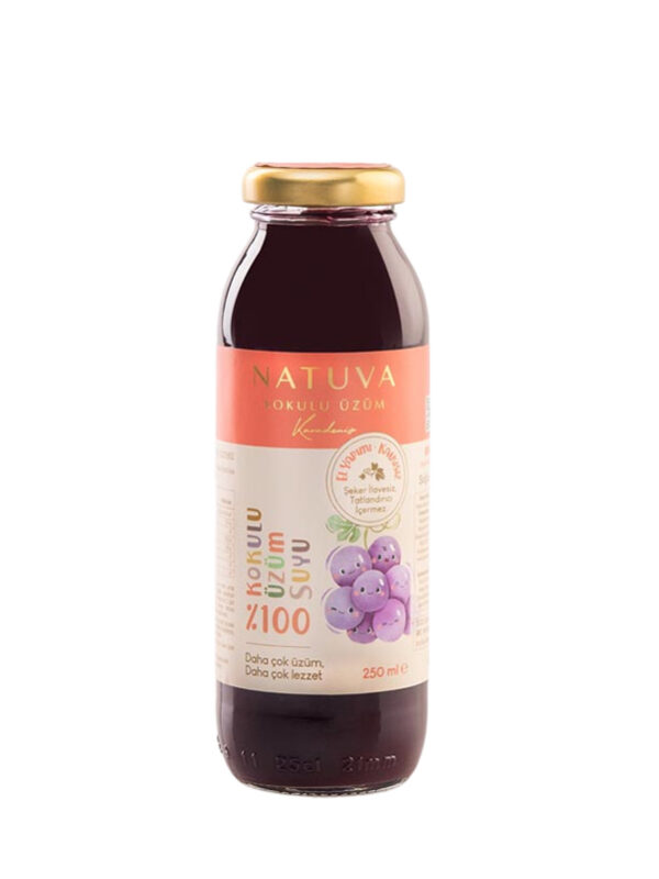 Natuva %100 Isabella Üzüm Suyu Minikler 250 ml