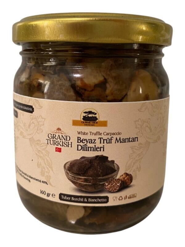 Gurme Trüf Beyaz Trüf Mantarı Dilimleri (Carpaccio) Grand Turkish 160 gr