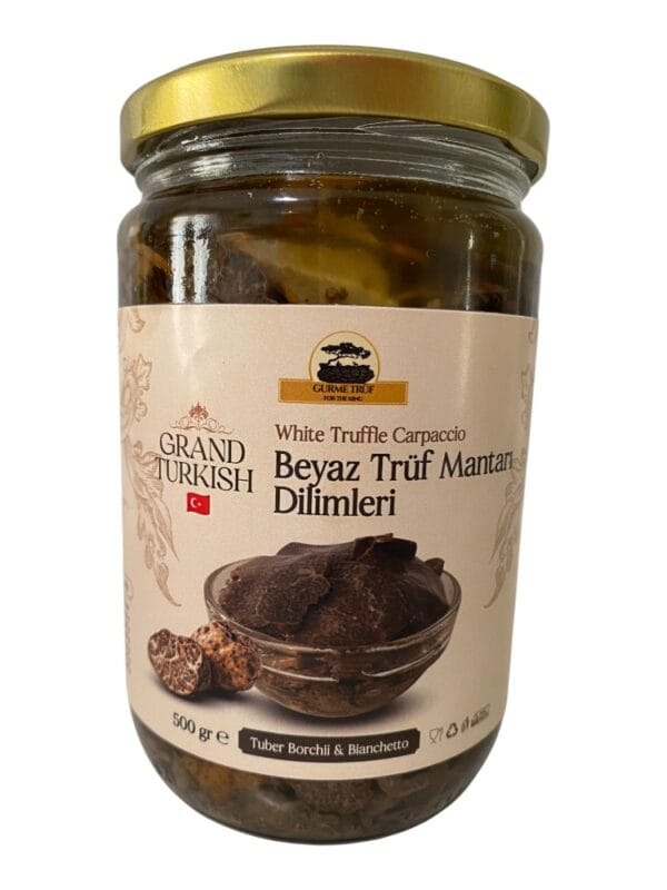 Gurme Trüf Beyaz Trüf Mantarı Dilimleri (Carpaccio) Grand Turkish 500 gr