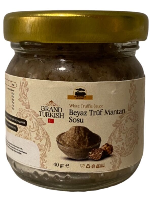 Gurme Trüf Beyaz Trüf Mantarlı Sos Grand Turkish 40 gr