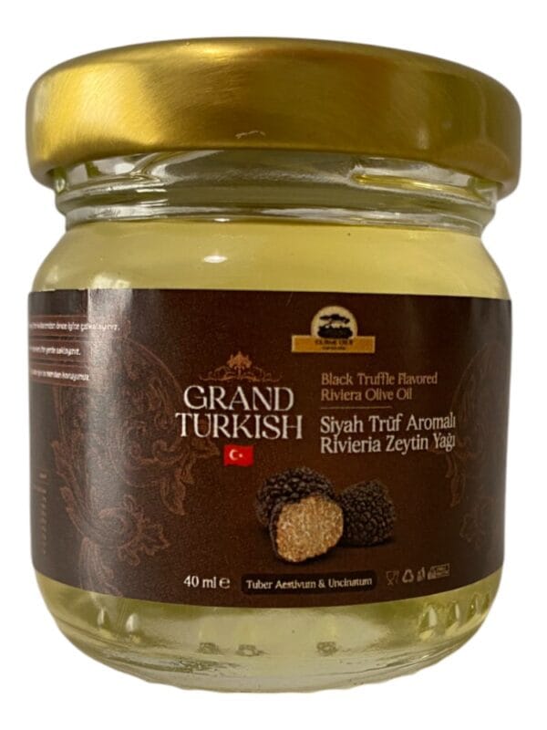 Gurme Trüf Siyah Trüf Aromalı Zeytinyağı Grand Turkish 40 ml