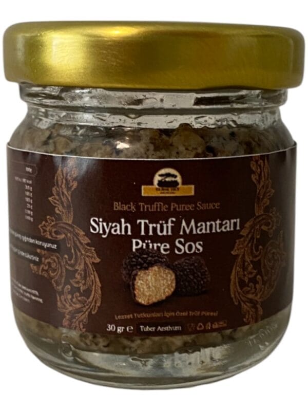 Gurme Trüf Siyah Trüf Mantarı Püre Sos 30 gr