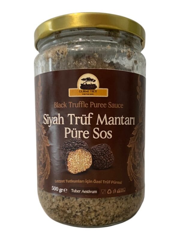 Gurme Trüf Siyah Trüf Mantarı Püre Sos 500 gr