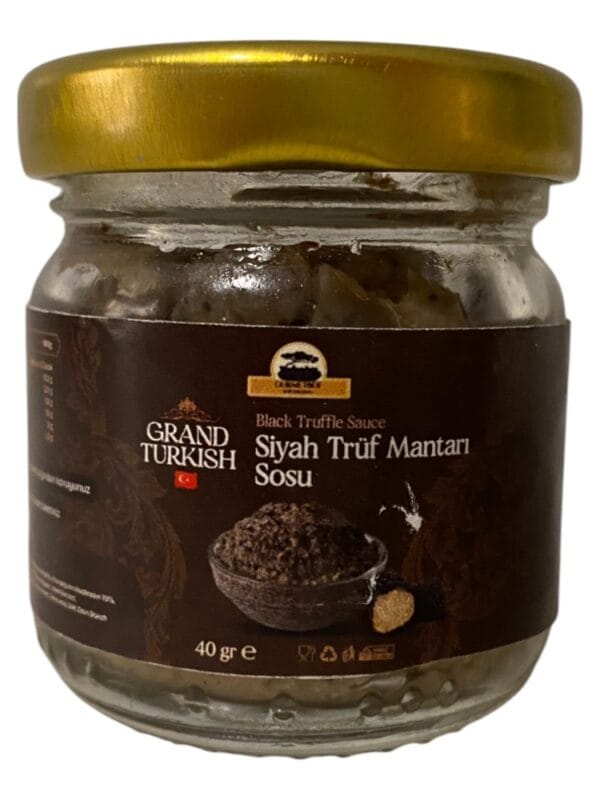 Gurme Trüf Siyah Trüf Mantarlı Sos Grand Turkish 40 gr