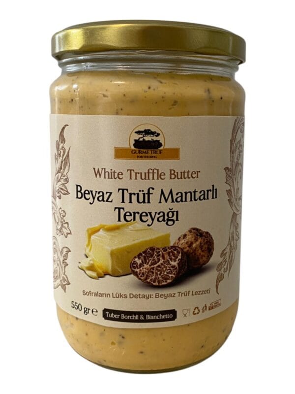 GurmeTrüf Beyaz Trüf Mantarlı Tereyağı 550 g