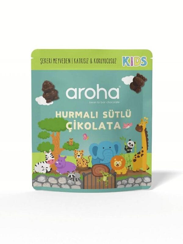 Aroha Kids Hurmalı Sütlü Çikolata 45 g