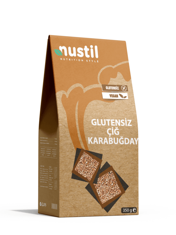 Nustil Glutensiz Çiğ Karabuğday 350g x6