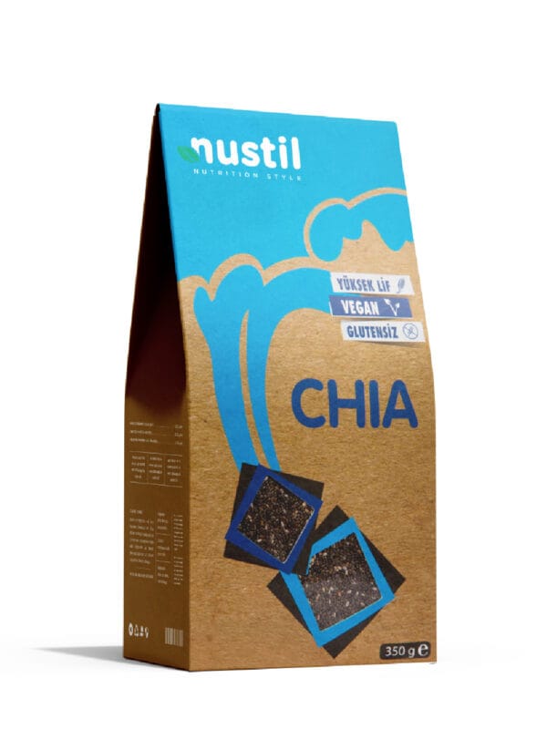 Nustil Glutensiz Chia Tohumu 350 g x 6 Adet