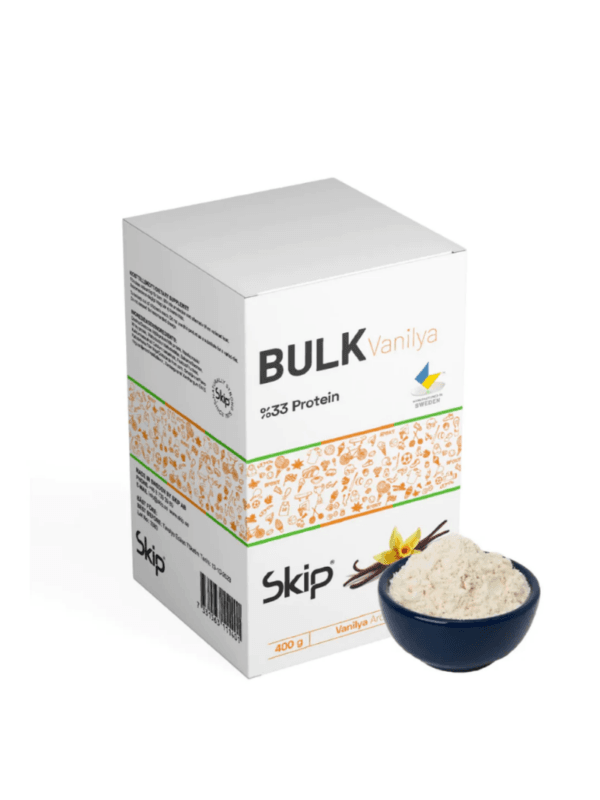 Bulk Proteince Zenginleştirilmiş Vanilyalı 400 g İçecek Tozu x 3 Adet