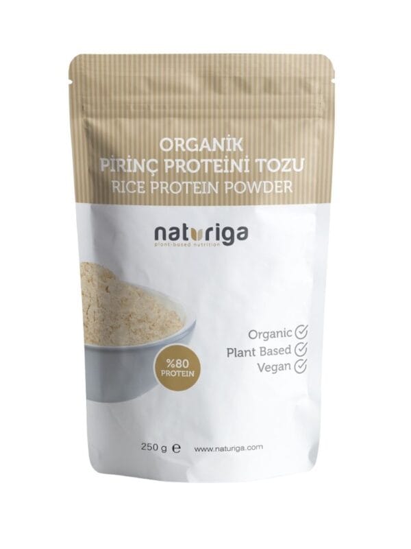 Naturiga Organik Pirinç Proteini Tozu 250 g