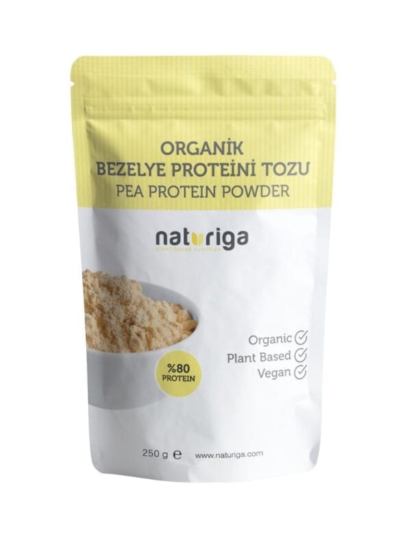 Naturiga Organik Bezelye Proteini Tozu 250 g