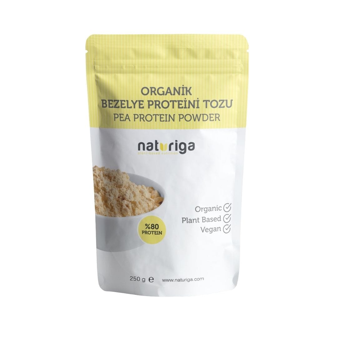 Naturiga Organik Bezelye Proteini Tozu 250 g