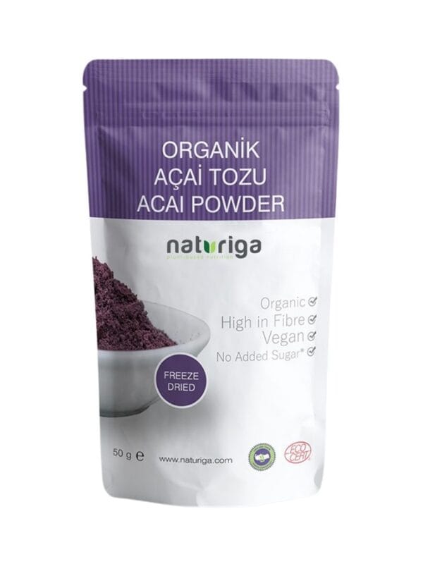 Naturiga Organik Acai Tozu 50 g