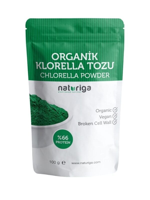 Naturiga Organik Klorella (Chlorella) Tozu 100 g
