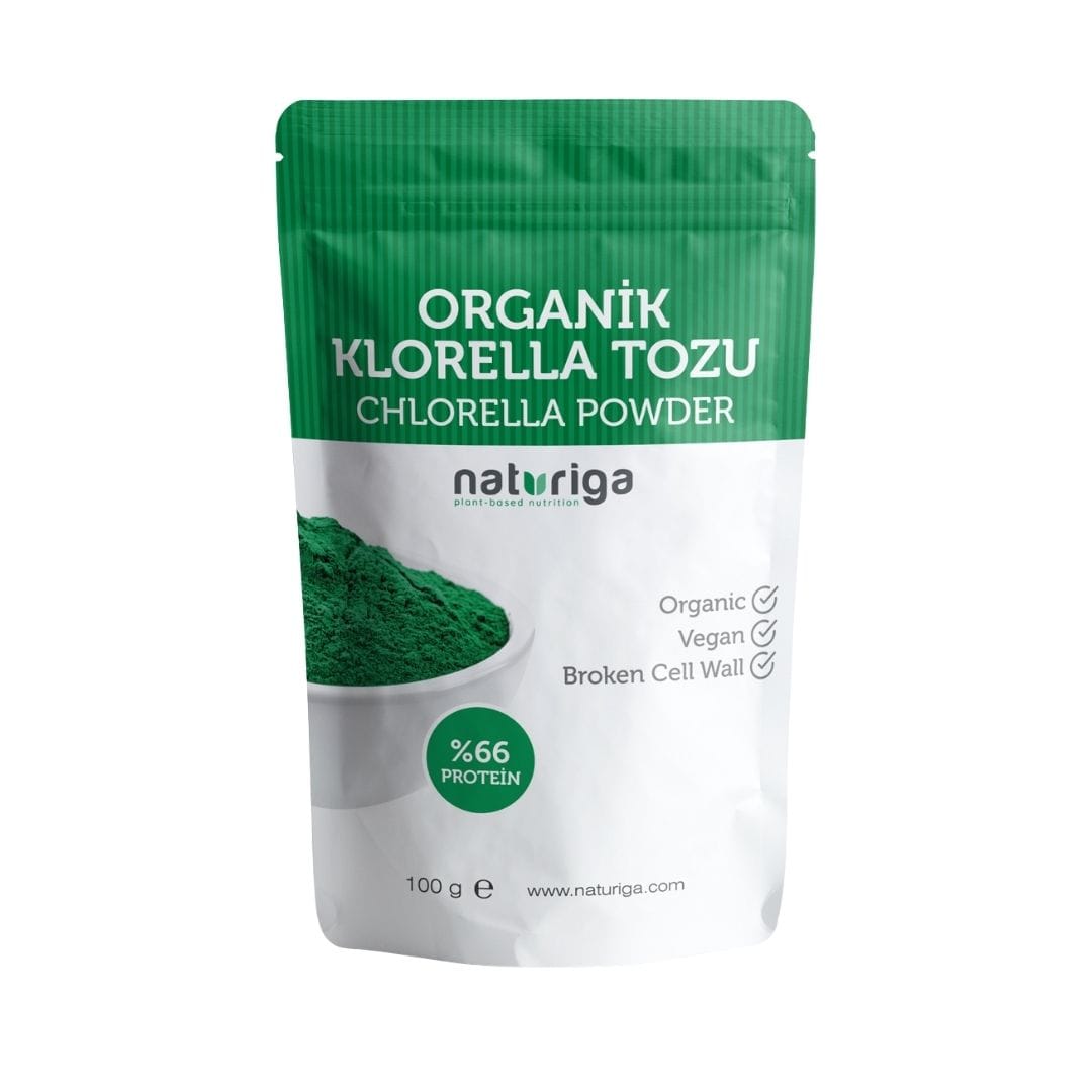 Naturiga Organik Klorella (Chlorella) Tozu 100 g