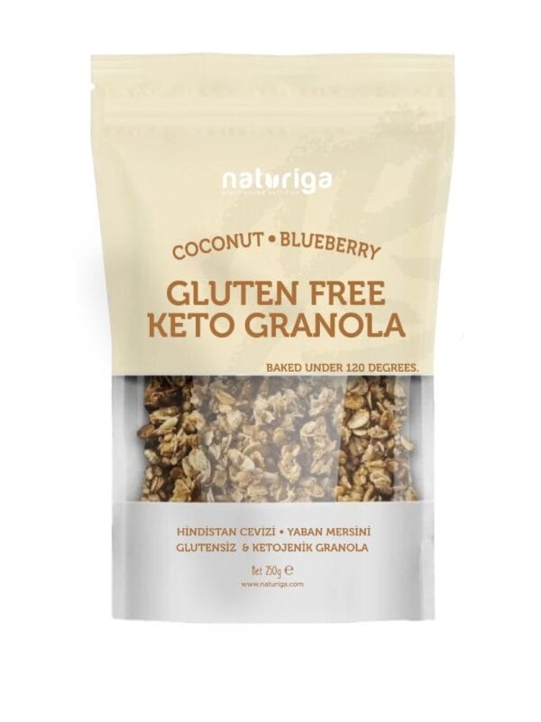 Naturiga Glutensiz & Ketogenic Granola 250 g