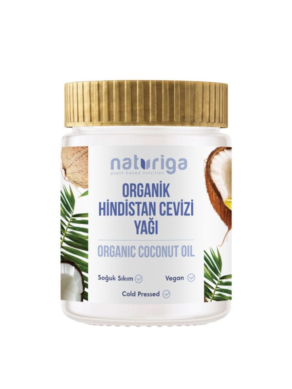 Naturiga Organik Hindistan Cevizi Yağı (Soğuk Sıkım) 150 mL