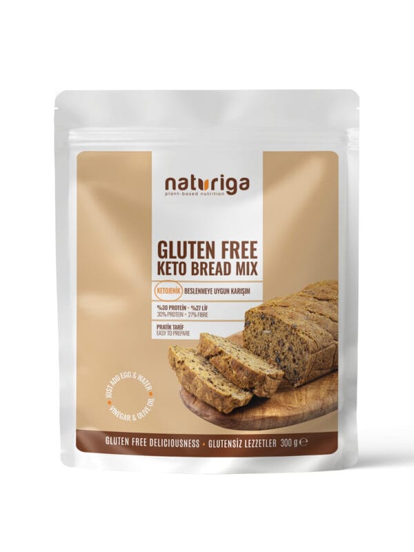 Naturiga Glutensiz Ketojenik Ekmek Karışımı 250 g