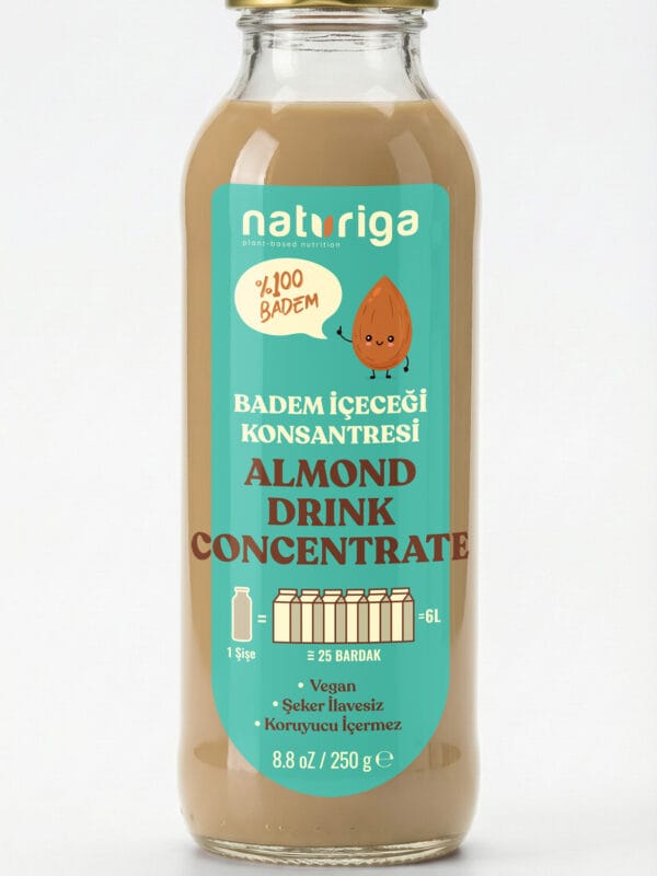 Naturiga %100 Badem İçeceği Konsantresi 250 g
